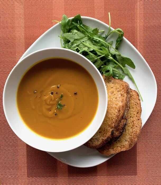 Creamy Pumpkin Maca Soup Recipe By Amanda Luukinen