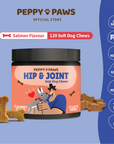 Peppy Paws Hip & Joint Soft Dog Chew (120 Chews)