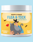 Peppy Paws Flea & Tick Soft Cats Chews (90 Chews)