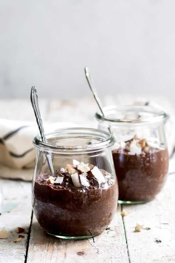 Chocolate Overload!! Triple Chocolate Chia Pudding Recipe