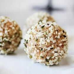Raw Hemp Hearts Maca Balls