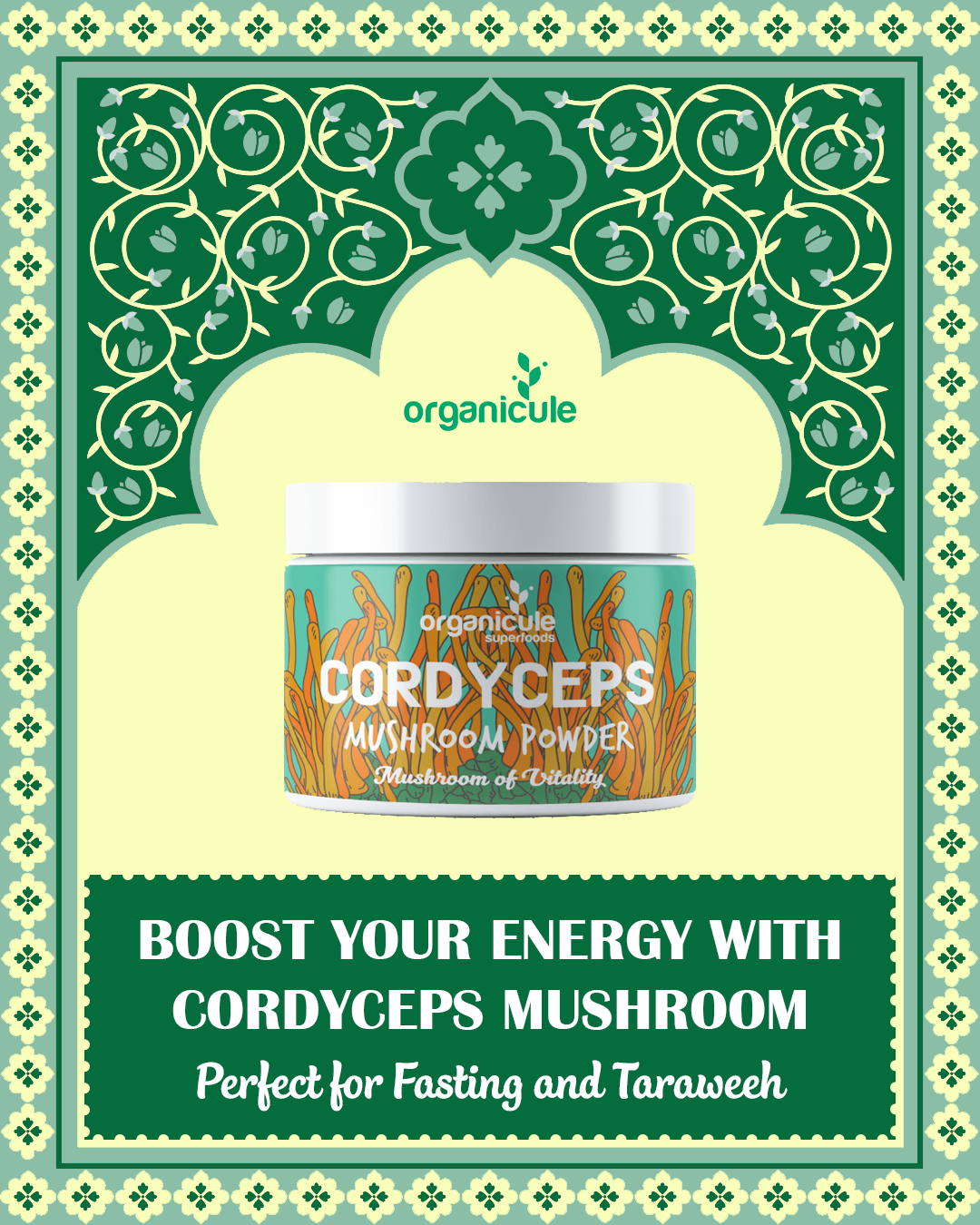 Boost Your Energy with Cordyceps: Perfect for Fasting and Taraweeh