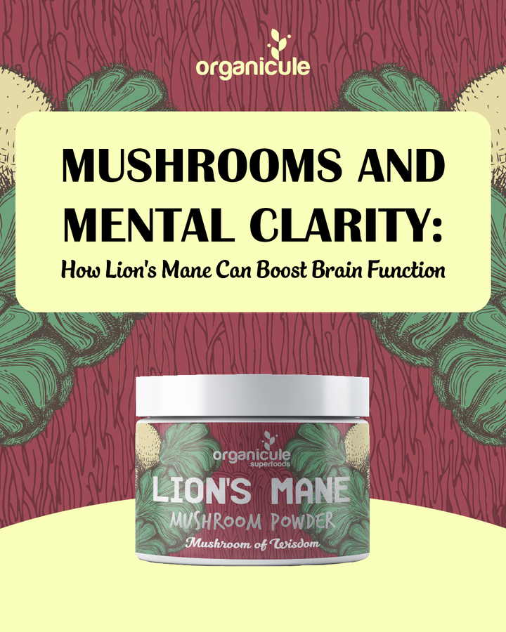 Mushrooms and Mental Clarity: How Lion's Mane Can Boost Brain Function