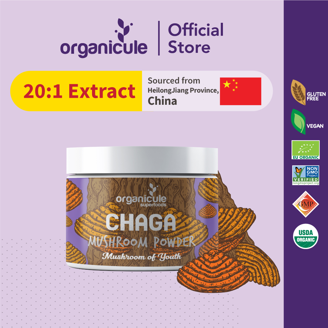 Organicule Chaga Mushroom Powder 60 Grams