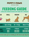 Peppy Paws Healthy Gut Soft Dog Chews (120 Chews)