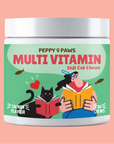 Peppy Paws Multivitamin Soft Cat Chews (90 Chews)