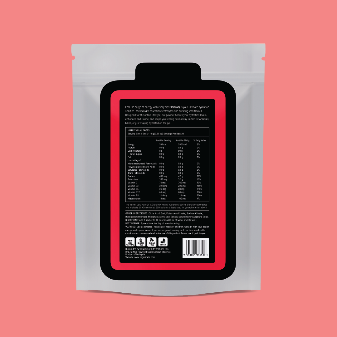 Organicule Electrofy Strawberry Flavour