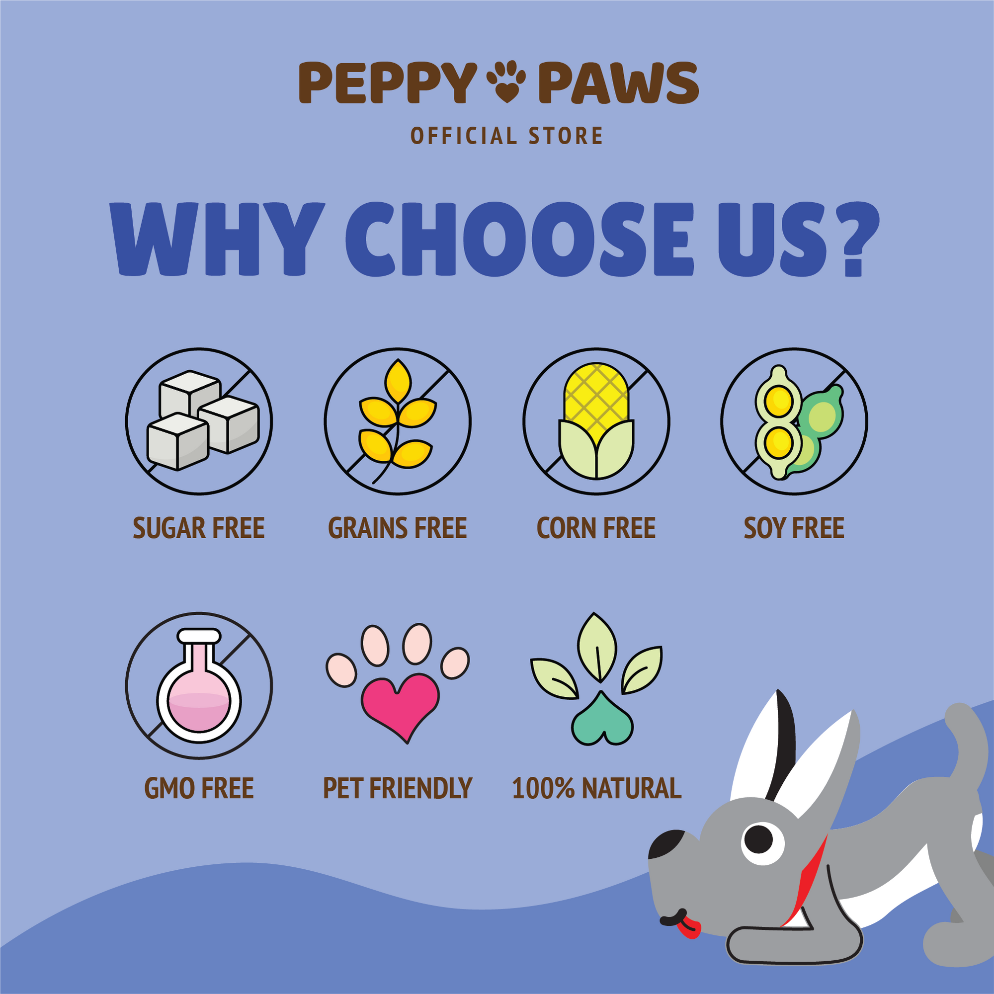Peppy Paws Hip &amp; Joint Soft Dog Chew (120 Chews)