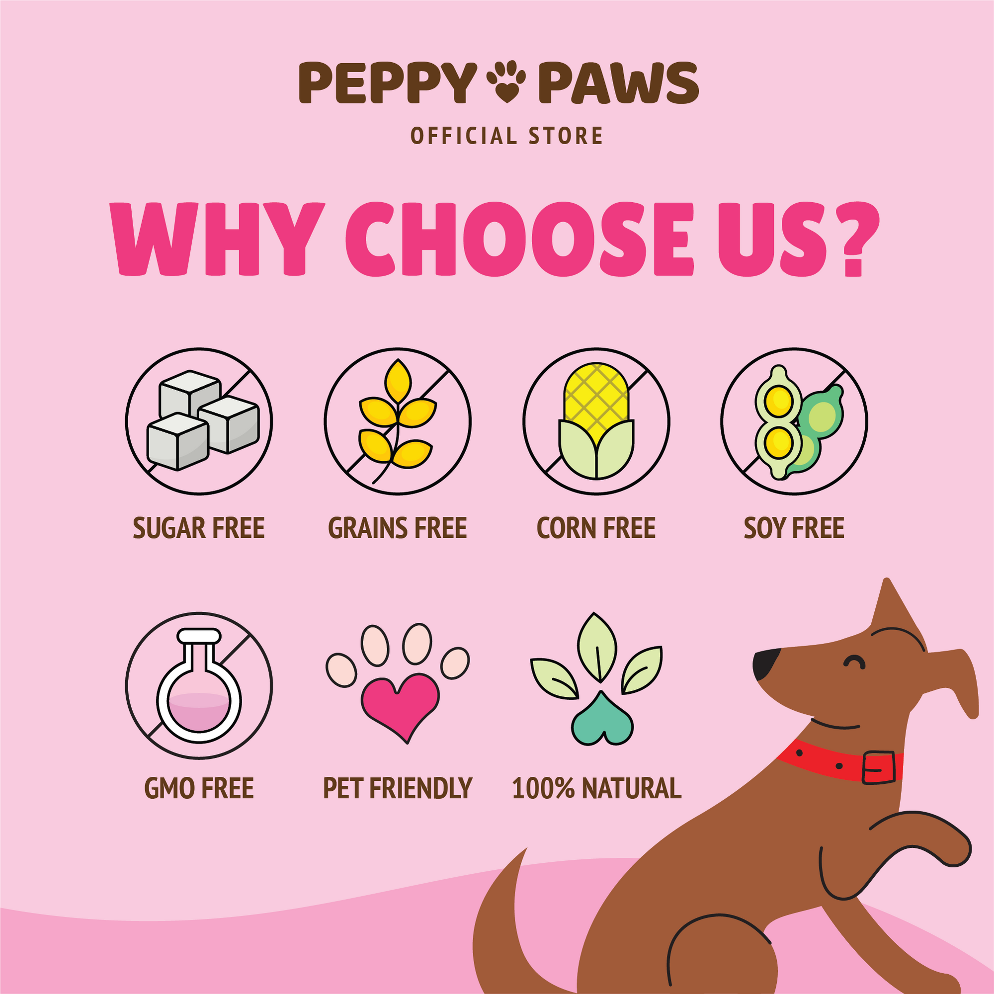 Peppy Paws Skin &amp; Coat Soft Dog Chews (120 Chews)