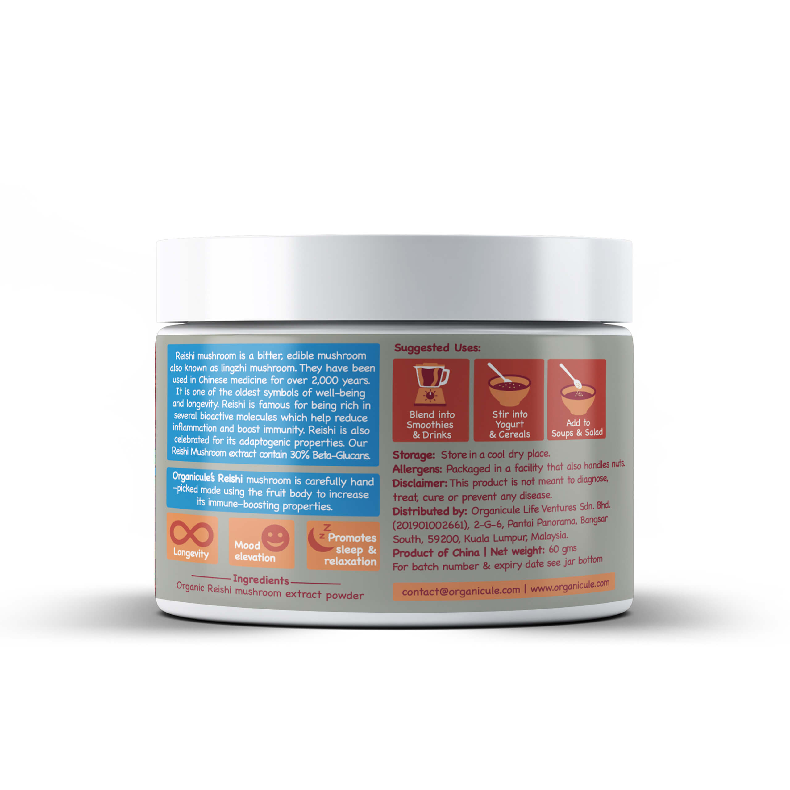 reishi mushroom powder