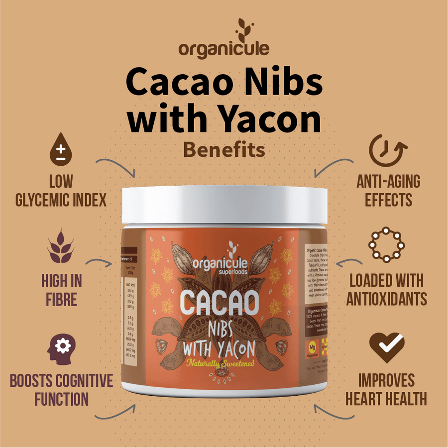 cacao nibs with yacon