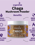 Organicule Chaga Mushroom Powder 60 Grams