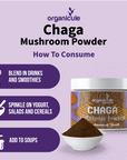 chaga mushroom powder
