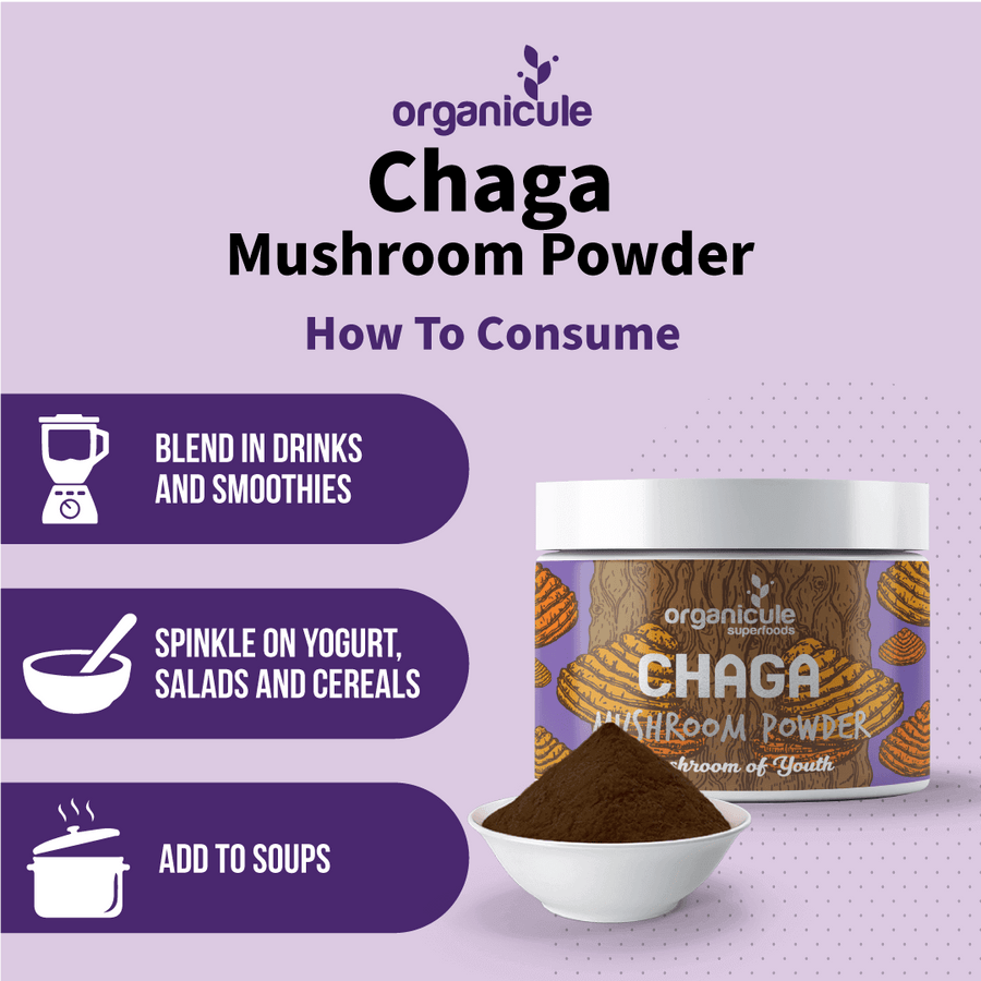 chaga mushroom powder